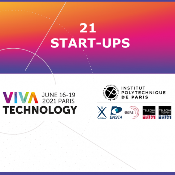 21 IP Paris startups present at Vivatech!