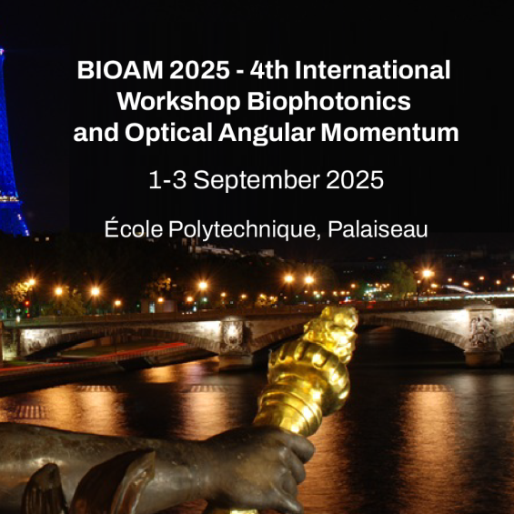 4th International Workshop Biophotonics and Optical Angular Momentum (BIOAM 2025)