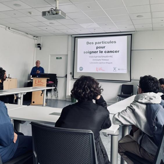 IP Paris ouvre ses portes à des collégiens et lycéens pour une journée de sensibilisation à la santé numérique